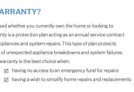 home warranty deed